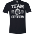 T-Shirts Black / X-Small Team Freewill Men's Semi-Fitted Softstyle