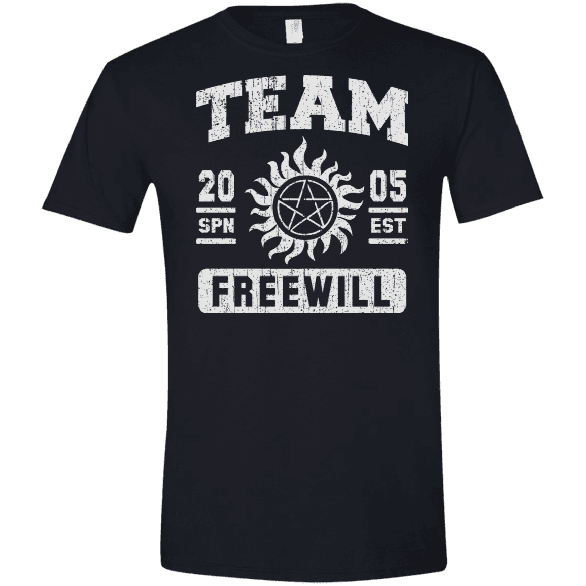 T-Shirts Black / X-Small Team Freewill Men's Semi-Fitted Softstyle