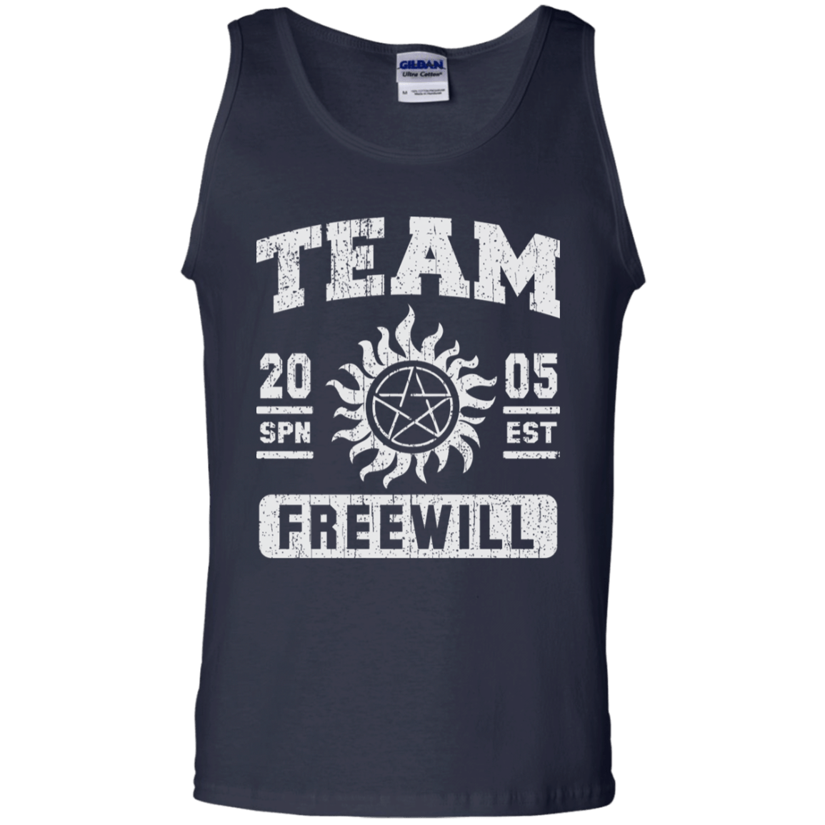 T-Shirts Navy / S Team Freewill Men's Tank Top