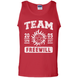 T-Shirts Red / S Team Freewill Men's Tank Top