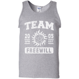 T-Shirts Sport Grey / S Team Freewill Men's Tank Top