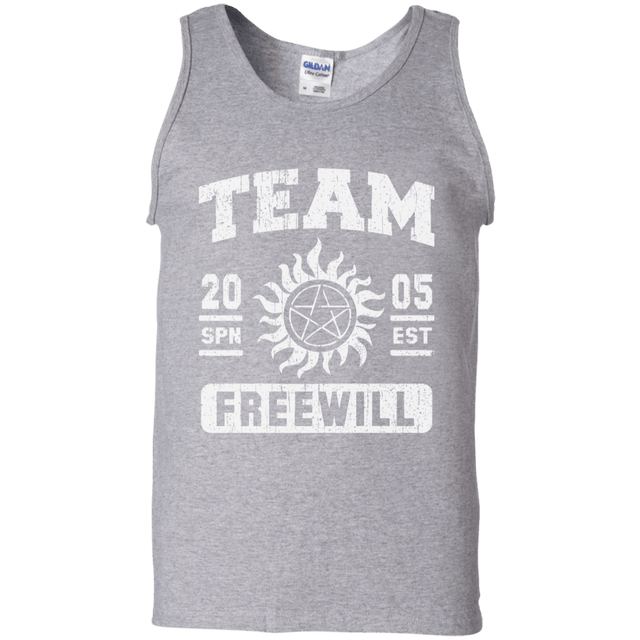 T-Shirts Sport Grey / S Team Freewill Men's Tank Top