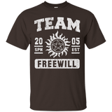 T-Shirts Dark Chocolate / S Team Freewill T-Shirt