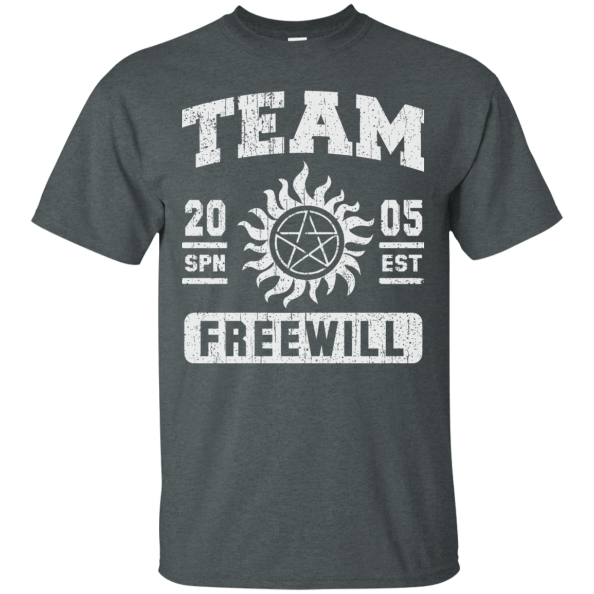 T-Shirts Dark Heather / S Team Freewill T-Shirt