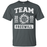 T-Shirts Dark Heather / S Team Freewill T-Shirt