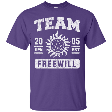 T-Shirts Purple / S Team Freewill T-Shirt