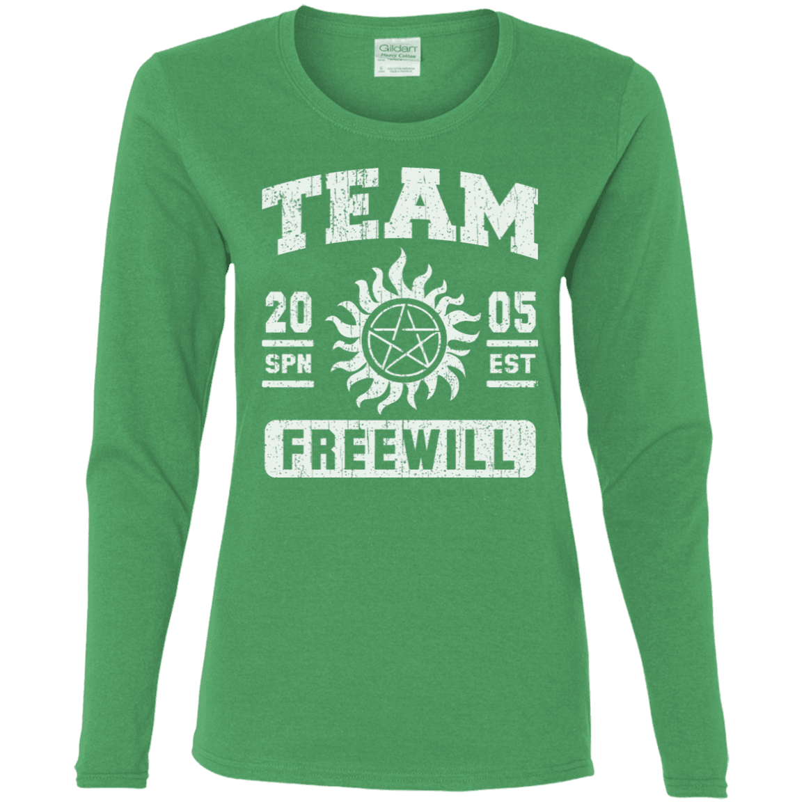 T-Shirts Irish Green / S Team Freewill Women's Long Sleeve T-Shirt