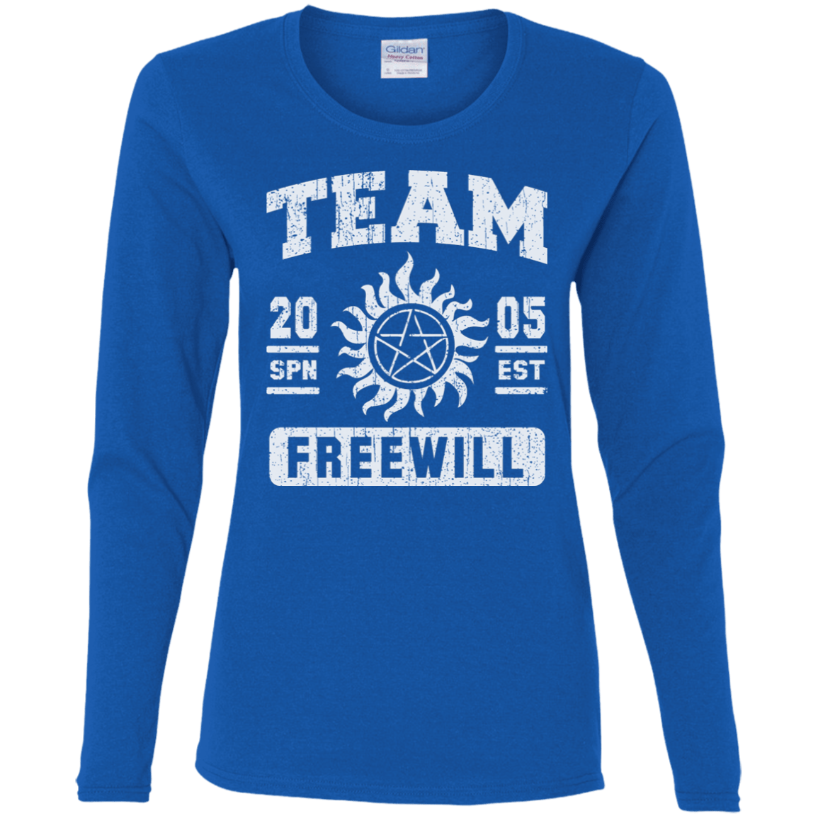 T-Shirts Royal / S Team Freewill Women's Long Sleeve T-Shirt