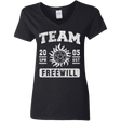 T-Shirts Black / S Team Freewill Women's V-Neck T-Shirt