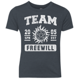 T-Shirts Vintage Navy / YXS Team Freewill Youth Triblend T-Shirt