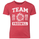 T-Shirts Vintage Red / YXS Team Freewill Youth Triblend T-Shirt
