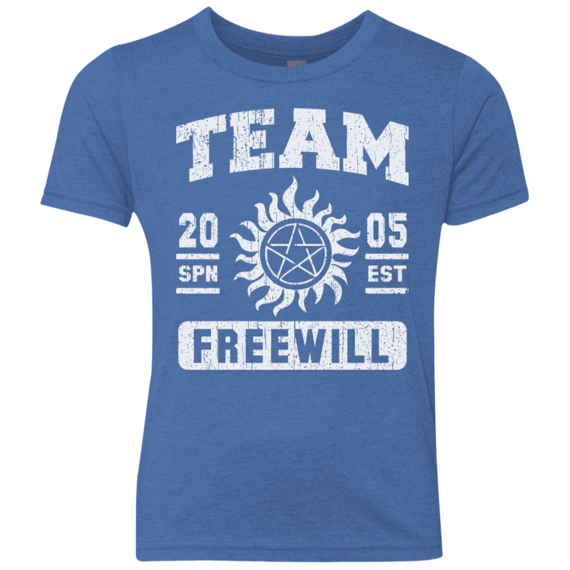 T-Shirts Vintage Royal / YXS Team Freewill Youth Triblend T-Shirt