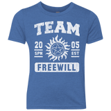 T-Shirts Vintage Royal / YXS Team Freewill Youth Triblend T-Shirt