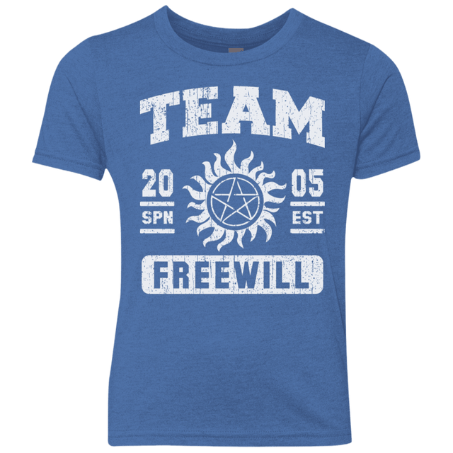 T-Shirts Vintage Royal / YXS Team Freewill Youth Triblend T-Shirt