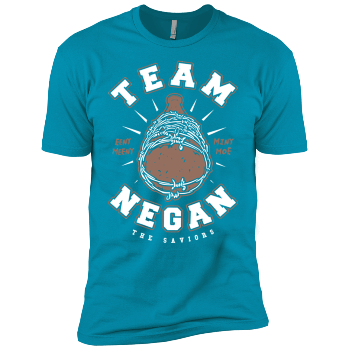 T-Shirts Turquoise / YXS Team Negan Boys Premium T-Shirt