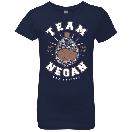 T-Shirts Midnight Navy / YXS Team Negan Girls Premium T-Shirt