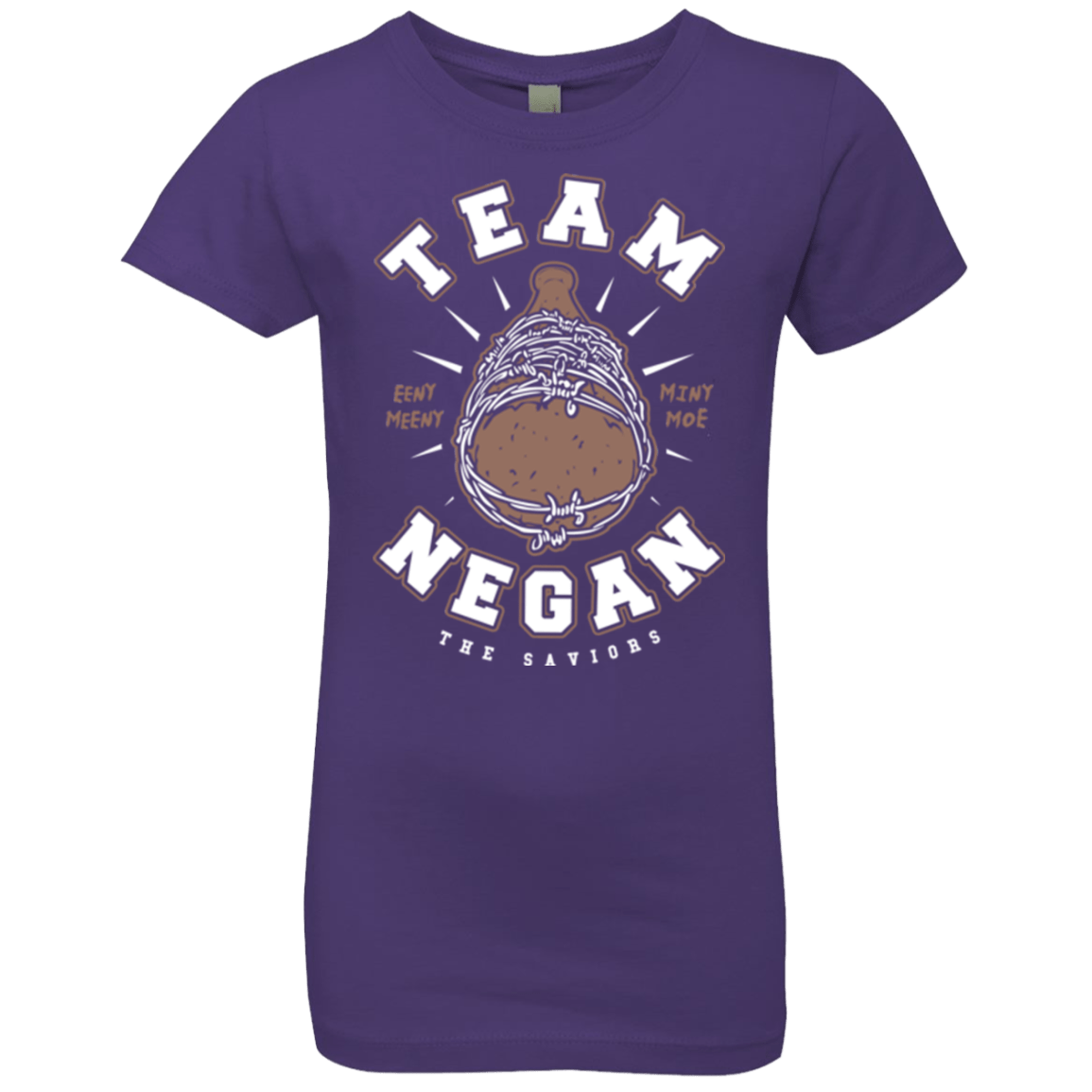 T-Shirts Purple Rush / YXS Team Negan Girls Premium T-Shirt