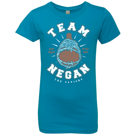T-Shirts Turquoise / YXS Team Negan Girls Premium T-Shirt