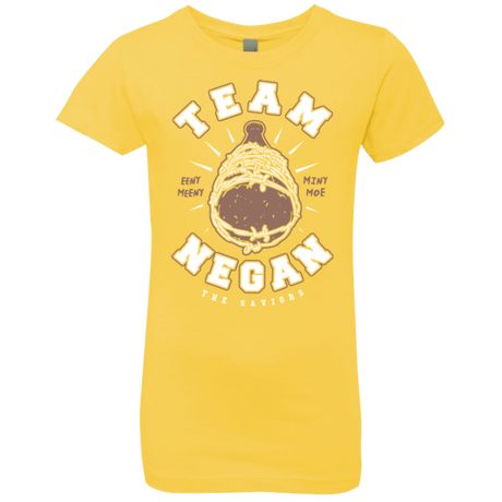T-Shirts Vibrant Yellow / YXS Team Negan Girls Premium T-Shirt