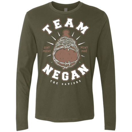 T-Shirts Military Green / Small Team Negan Men's Premium Long Sleeve