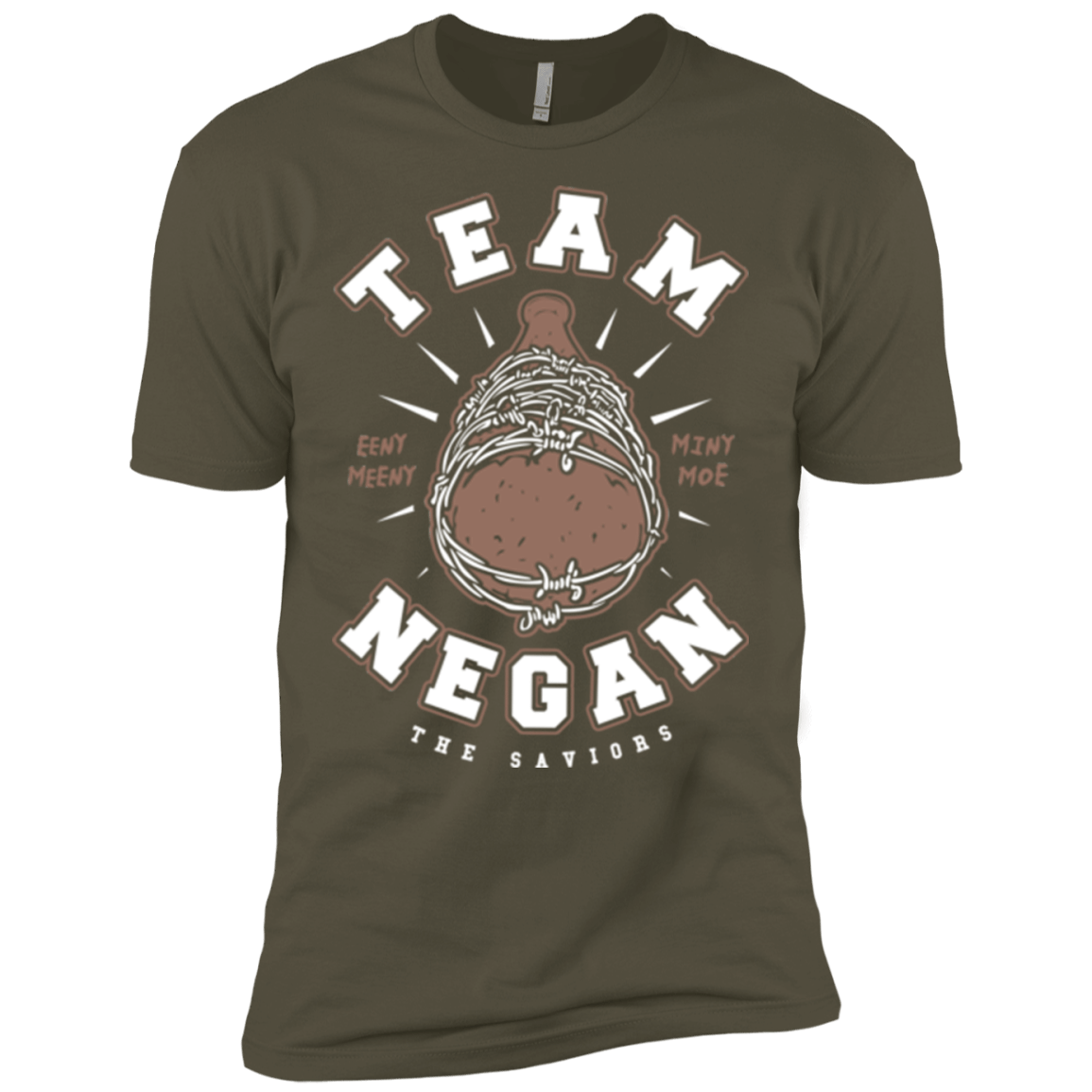 T-Shirts Military Green / X-Small Team Negan Men's Premium T-Shirt