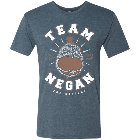 T-Shirts Indigo / Small Team Negan Men's Triblend T-Shirt