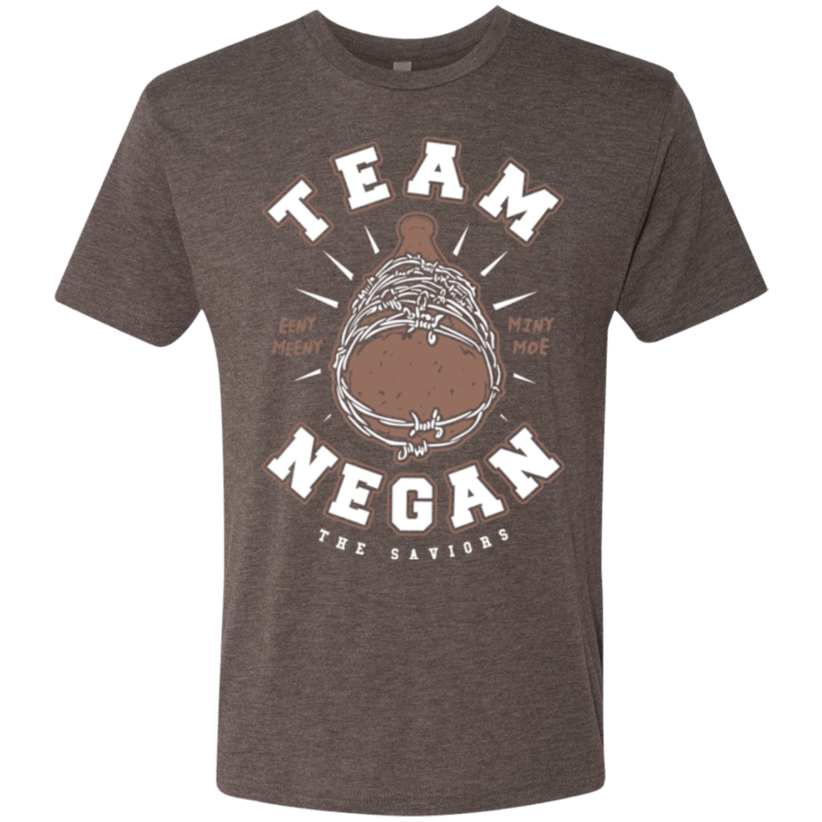 T-Shirts Macchiato / Small Team Negan Men's Triblend T-Shirt