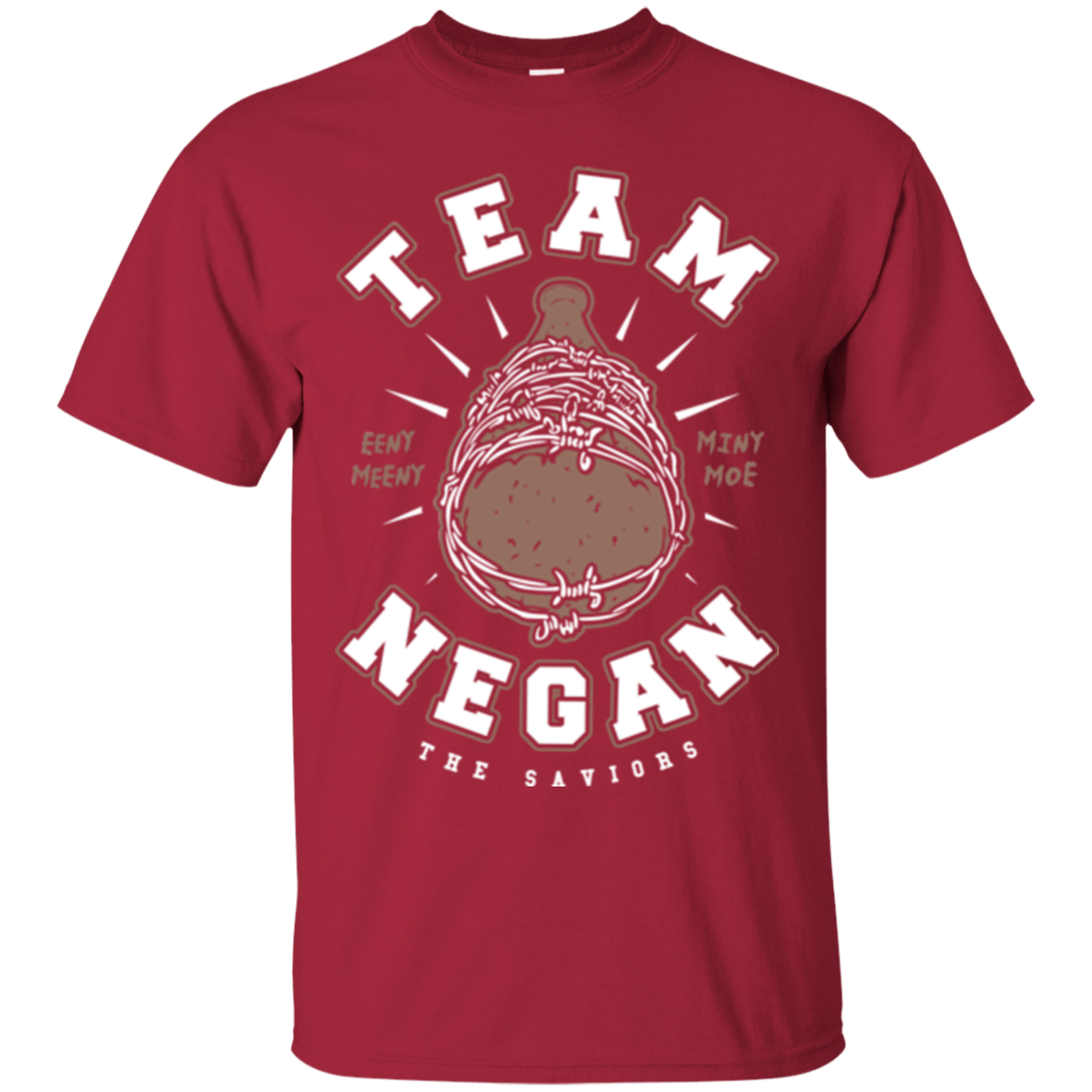 T-Shirts Cardinal / Small Team Negan T-Shirt