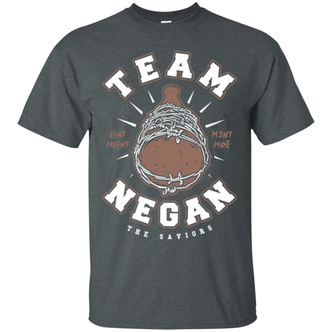 T-Shirts Dark Heather / Small Team Negan T-Shirt