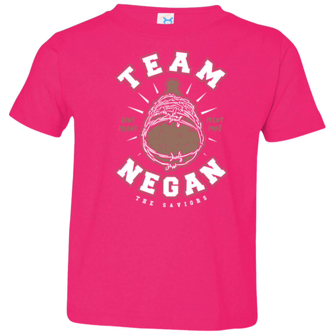 T-Shirts Hot Pink / 2T Team Negan Toddler Premium T-Shirt