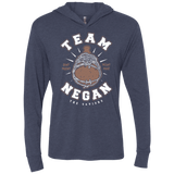 T-Shirts Vintage Navy / X-Small Team Negan Triblend Long Sleeve Hoodie Tee