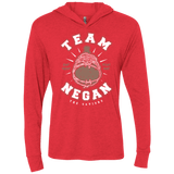 T-Shirts Vintage Red / X-Small Team Negan Triblend Long Sleeve Hoodie Tee