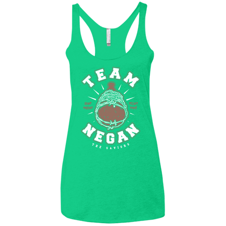 T-Shirts Envy / X-Small Team Negan Women's Triblend Racerback Tank