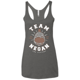 T-Shirts Premium Heather / X-Small Team Negan Women's Triblend Racerback Tank