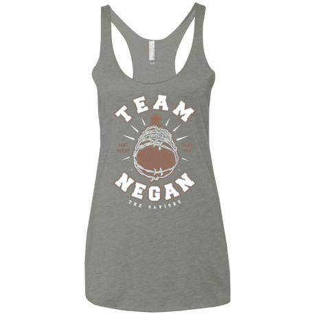 T-Shirts Venetian Grey / X-Small Team Negan Women's Triblend Racerback Tank
