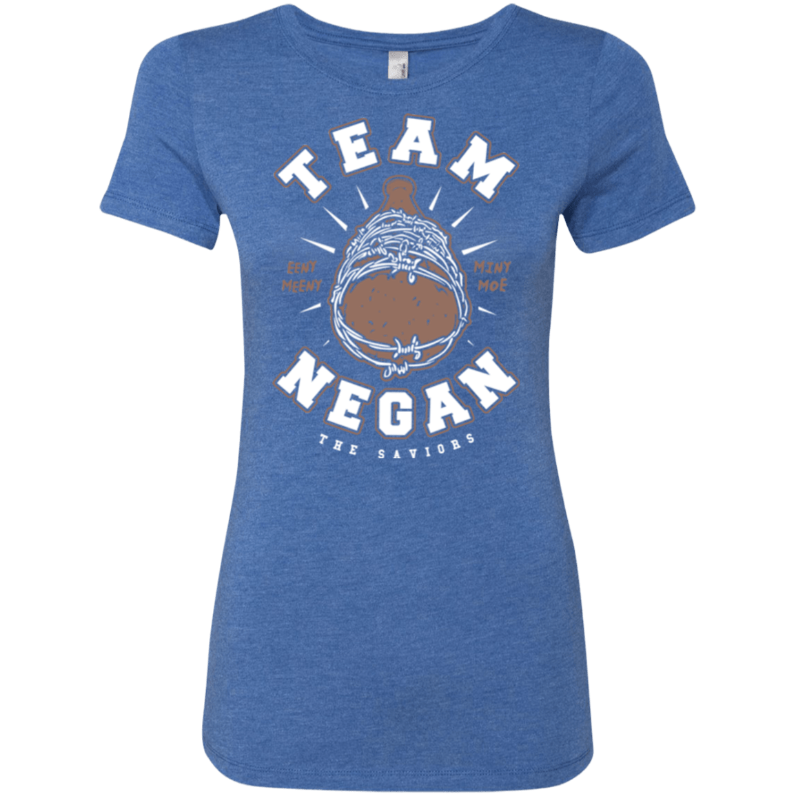T-Shirts Vintage Royal / Small Team Negan Women's Triblend T-Shirt