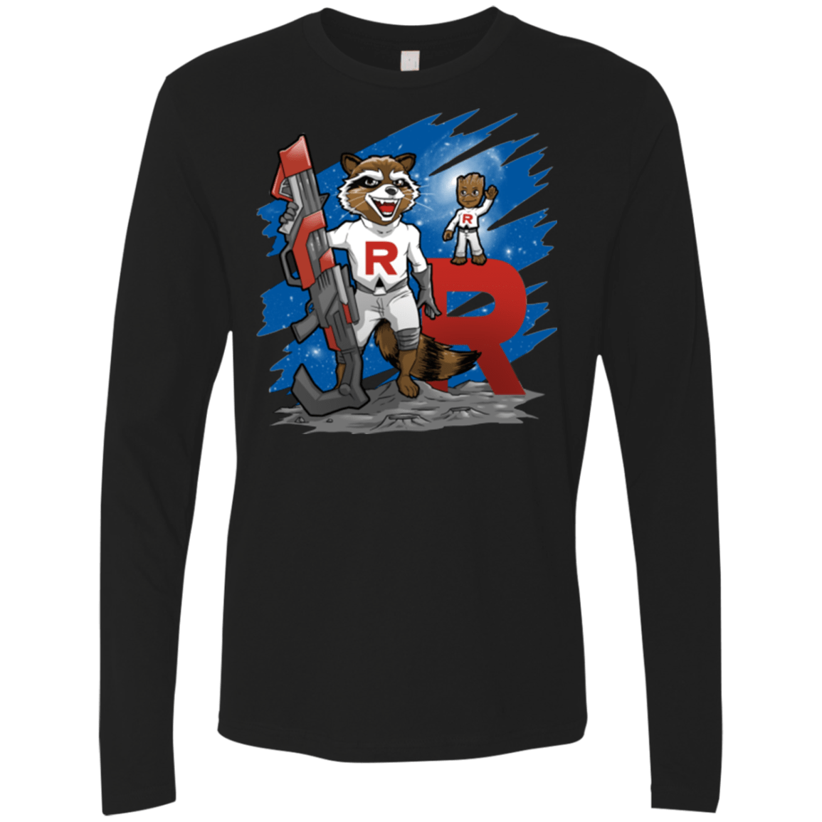 T-Shirts Black / Small Team R Men's Premium Long Sleeve