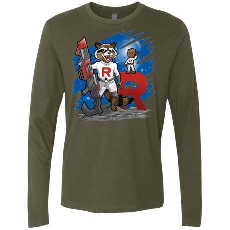 T-Shirts Military Green / Small Team R Men's Premium Long Sleeve