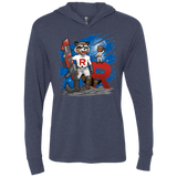 T-Shirts Vintage Navy / X-Small Team R Triblend Long Sleeve Hoodie Tee