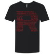 T-Shirts Black / X-Small Team Rocket Motto Men's Premium V-Neck