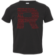 T-Shirts Black / 2T Team Rocket Motto Toddler Premium T-Shirt