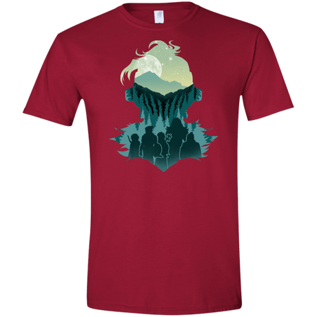 T-Shirts Cardinal Red / S Team Slayer Men's Semi-Fitted Softstyle