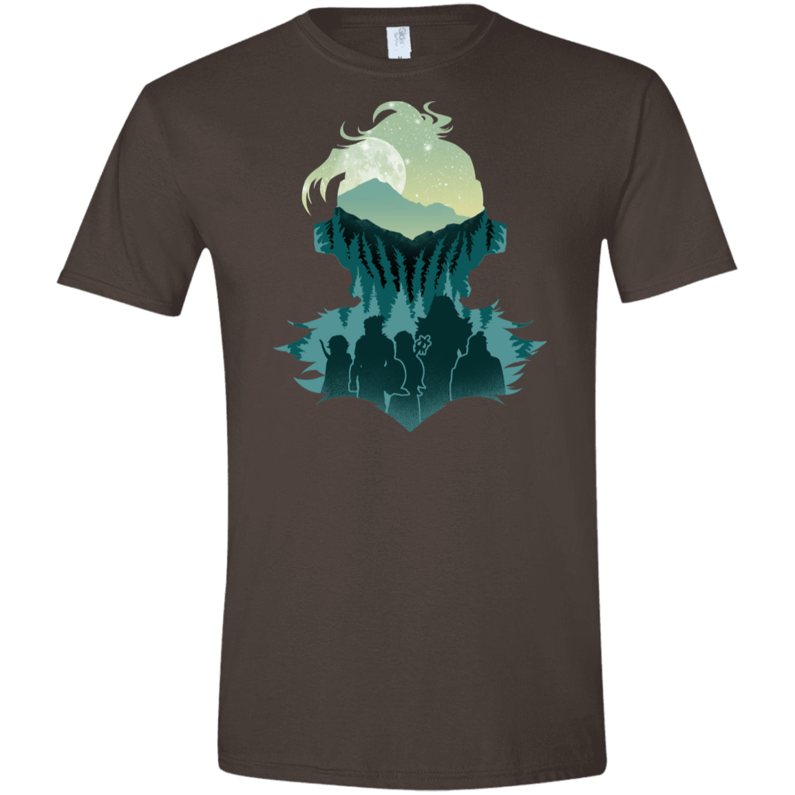 T-Shirts Dark Chocolate / S Team Slayer Men's Semi-Fitted Softstyle