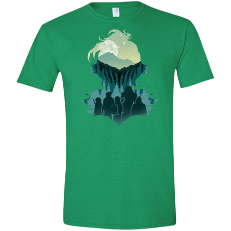 T-Shirts Heather Irish Green / S Team Slayer Men's Semi-Fitted Softstyle