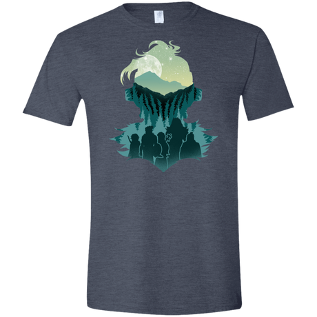 T-Shirts Heather Navy / S Team Slayer Men's Semi-Fitted Softstyle