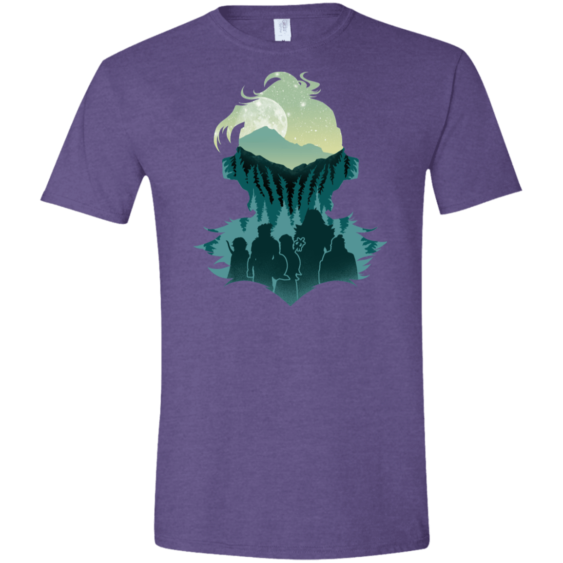 T-Shirts Heather Purple / S Team Slayer Men's Semi-Fitted Softstyle