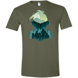 T-Shirts Military Green / S Team Slayer Men's Semi-Fitted Softstyle