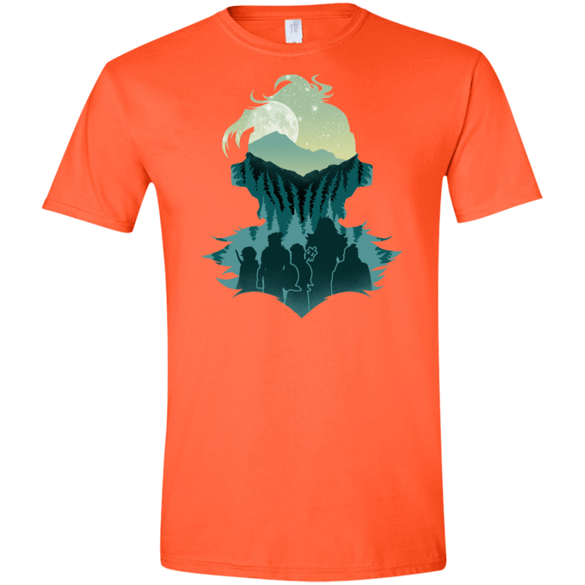 T-Shirts Orange / S Team Slayer Men's Semi-Fitted Softstyle