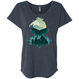 T-Shirts Vintage Navy / X-Small Team Slayer Triblend Dolman Sleeve