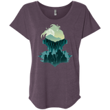 T-Shirts Vintage Purple / X-Small Team Slayer Triblend Dolman Sleeve